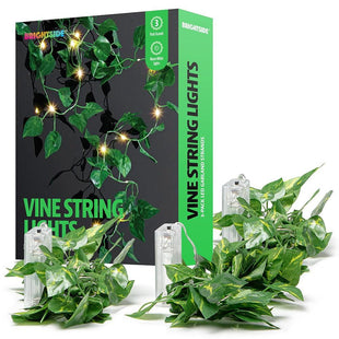 BrightSide 3-Pack Led Ivy Garland Lights - Warm White Leds