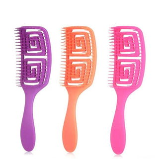 Candy Brush Wholesale Custom Logo Hair Dryer And Volumizer Hot Air Brush, Vent Hair Massage Brush, Detangle Brush For Hair