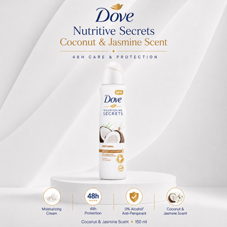 Dove Nutritive Secrets 48h Coconut And Jasmine Flavor Scent 150ml