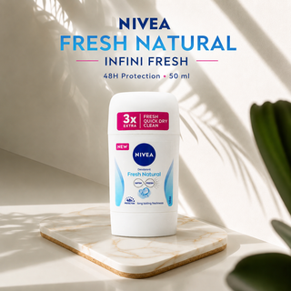 Nivea Fresh Natural Infini Fresh 48h Protection 50ml