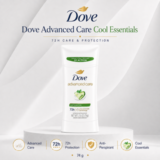 Dove 3X Action Advanced Care Cool Essentials 72h Antiperspirant 74g