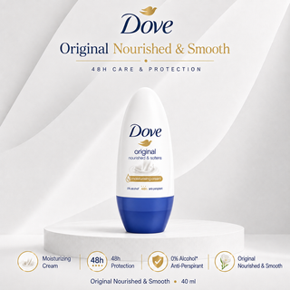 Dove Original Nourished and Smooth 48h Antiperspirant 40ml