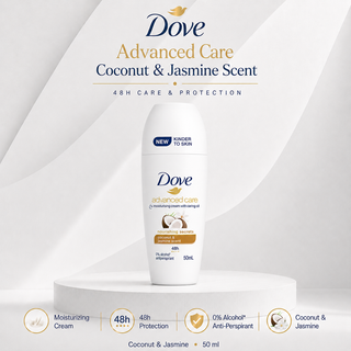 Dove Advanced Care 48h Antiperspirant Coconut & Jasmine Scent 50ml