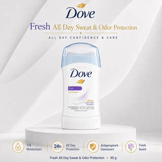 Dove Fresh all Day Sweat and Odor Protection Antiperspirant 45g