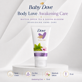 Dove Body Love Awakening Care Matcha Green Tea & Sakura Blossom Hand Cream 75ml
