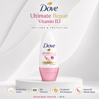 Dove Ultimate Repair Vitamin B3 48h Antiperspirant 50ml
