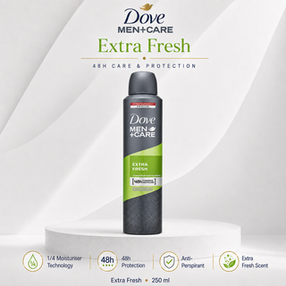 Dove Men+Care Extra Fresh 48h Antiperspirant 250ml