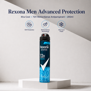 Rexona Men Advanced Protection Xtra Cool 72H MotionSense Antiperspirant 200ml