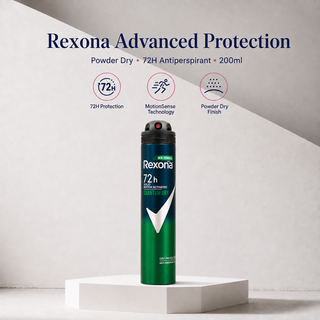 Rexona Men Quantum Dry 72H Motion Activated Antiperspirant 200ml