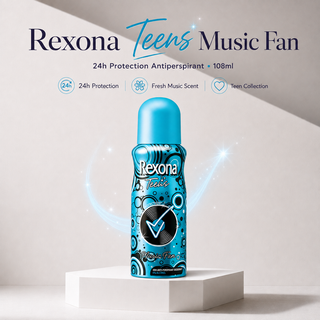 Rexona Teens Music Fan 24h Protection 108ml