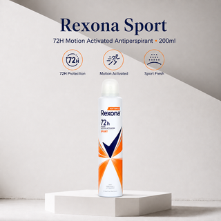 Rexona Sport 72H Motion Activated Antiperspirant 200ml