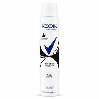Rexona MotionSense Invisible Black & White 48H Antiperspirant 200ml
