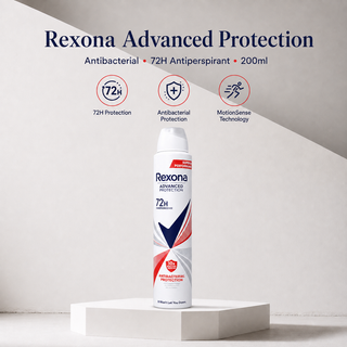 Rexona Advanced Protection Antibacterial 72H Antiperspirant 200ml