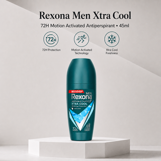 Rexona Men Xtra Cool 72H Motion Activated Antiperspirant 45ml
