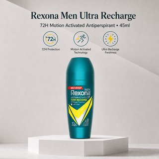Rexona Men Ultra Recharge 72H Motion Activated Antiperspirant 45ml
