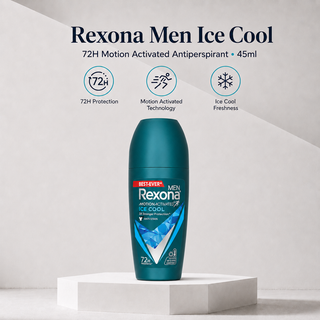Rexona Men Ice Cool 72H Motion Activated Antiperspirant 45ml