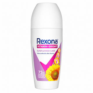 Rexona Vitamin + Bright Sunflower Care 72H Antiperspirant 50ml