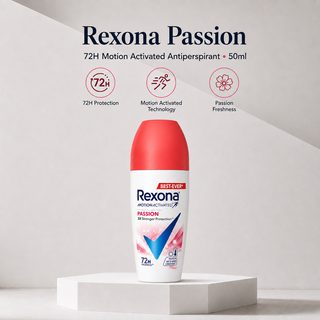 Rexona Passion 72H Motion Activated Antiperspirant 50ml
