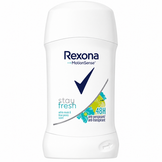 Rexona Stay Fresh White Musk & Blue Peony 48H MotionSense Antiperspirant 40g