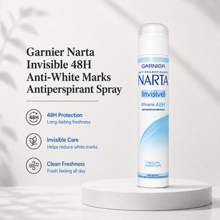 Garnier Narta Invisible 48H Anti-White Marks Antiperspirant Spray 200ml