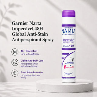Garnier Narta Impecável 48H Global Anti-Stain Antiperspirant Spray 200ml