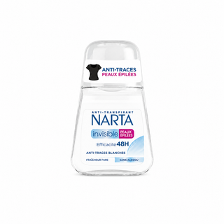Narta Invisible Peaux Épilées 48H Anti-White Marks Antiperspirant 50ml