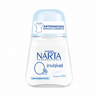 Garnier Narta Invisible 0% Alcohol 48H Hypoallergenic Deodorant 50ml