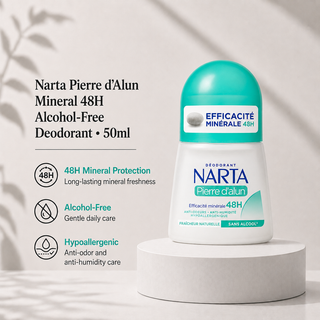 Narta Pierre d’Alun Mineral 48H Alcohol-Free Deodorant 50ml