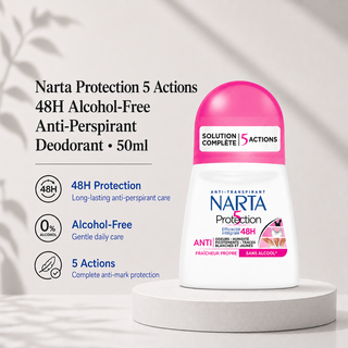 Narta Protection 5 Actions 48H Alcohol-Free Anti-Perspirant 50ml