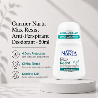 Garnier Narta Max Resist 4-Day Excessive Perspiration Anti-Perspirant 50ml