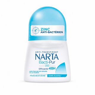 Narta Bacti-Pur Zinc 48H Alcohol-Free Anti-Perspirant 50ml