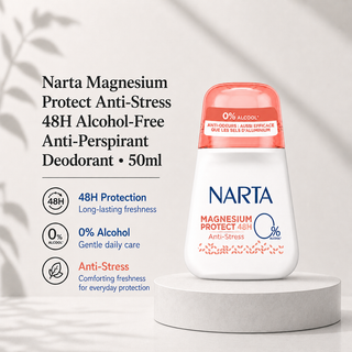 Narta Magnesium Protect Anti-Stress 48H Alcohol-Free Anti-Perspirant 50ml