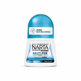 Narta Homme Bacti-Pur Zinc 48H Alcohol-Free Anti-Perspirant 50ml