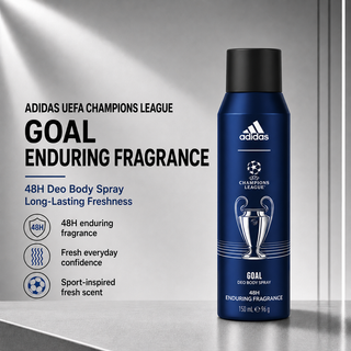Adidas UEFA Champions League Goal 48H Deo Body Spray 150ml