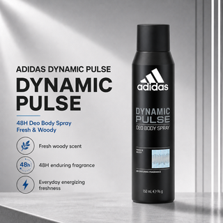 Adidas Dynamic Pulse 48H Deo Body Spray Fresh and Woody 150ml