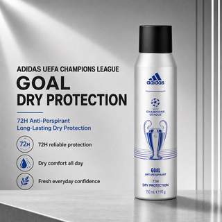 Adidas UEFA Champions League Goal 72H Dry Protection Anti-Perspirant 150ml