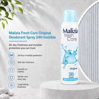 Malizia Fresh Care Original 24H Invisible Deodorant Spray 150ml