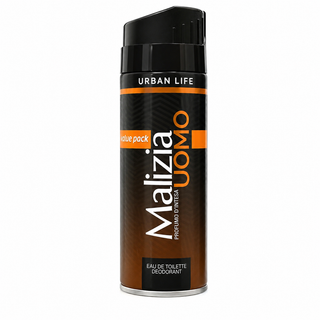 Malizia Uomo Urban Life Eau de Toilette Deodorant Spray 200ml