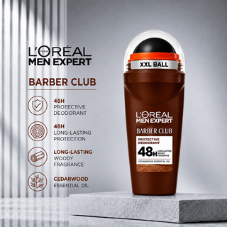 L’Oréal Men Expert Barber Club 48H Protective Deodorant XXL Ball 50ml