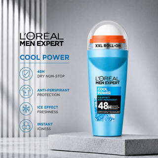 L’Oréal Men Expert Cool Power Ice Effect 48H Anti-Perspirant XXL Roll-On 50ml