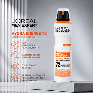 L’Oréal Men Expert Hydra Energetic Extreme Sport 72H Anti-Perspirant 150ml
