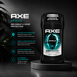 AXE Apollo 48H Sweat & Odor Protection Antiperspirant 76g