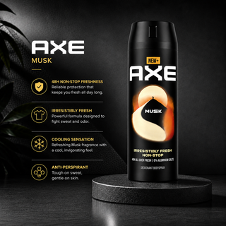 AXE Musk 48H Irresistibly Fresh Deodorant Body 150ml