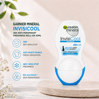 Garnier Mineral InvisiCool Freshness 48H Anti-Perspirant 50ml