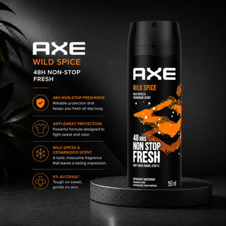 AXE Wild Spice 48H Non-Stop Fresh 150ml