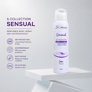 The S Collection Sensual 48H Antiperspirant 150ml