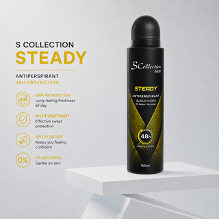 The S Collection Men Steady 48H 150ml