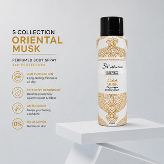 The S Collection Oriental Musk Deodorant 200ml