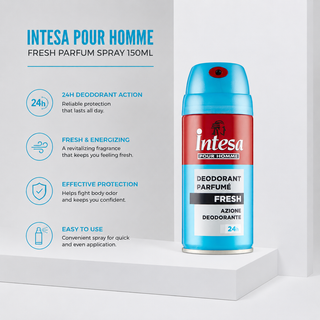 Intesa Pour Homme Fresh Parfum Spray 150ml