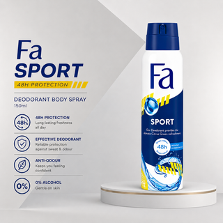 Fa Sport 48H Protection Body Spray 150ml